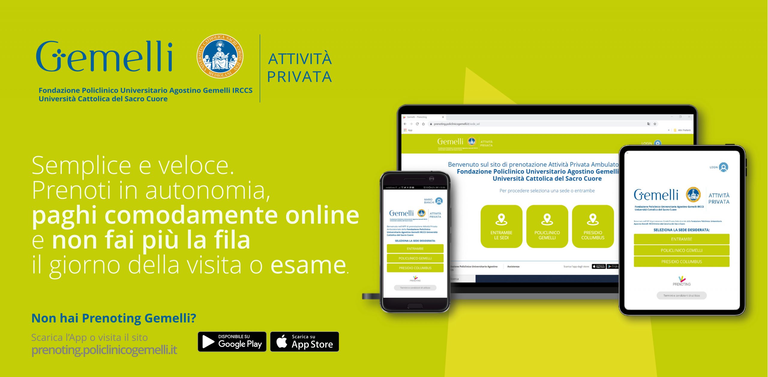 Prenoting: col nuovo servizio online basta un click per fissare